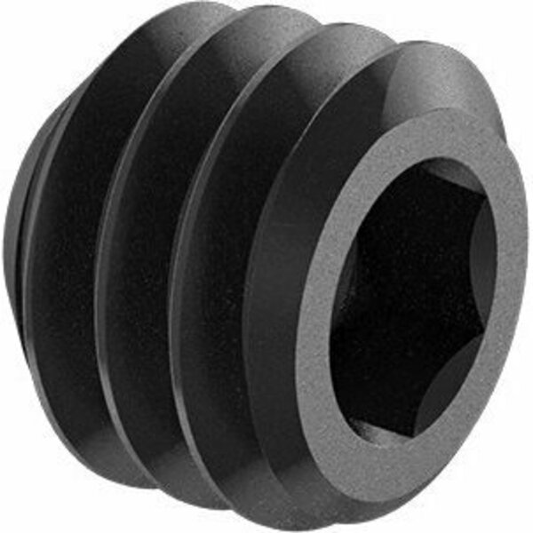 Bsc Preferred Alloy Steel Cup-Point Set Screw Black Oxide 5/16-18 Thread 1/4 Long, 50PK 91375A574